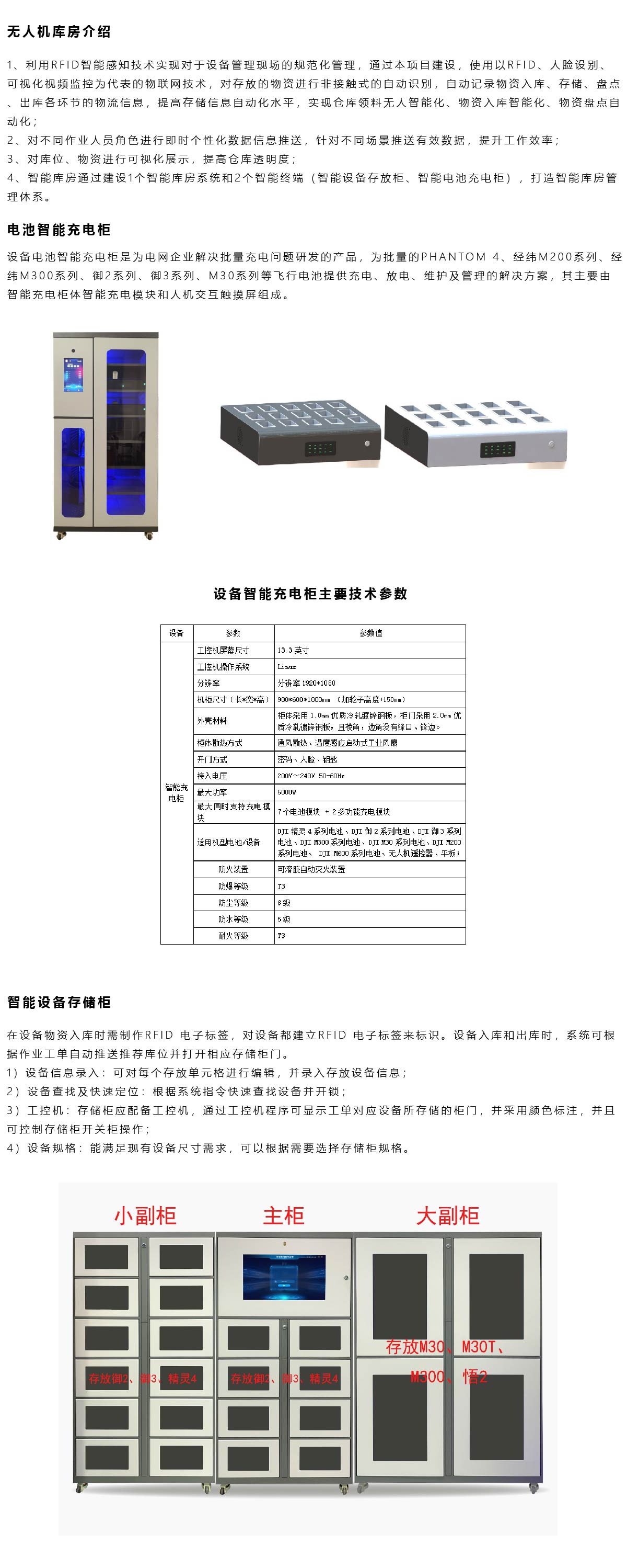无人机智能库房